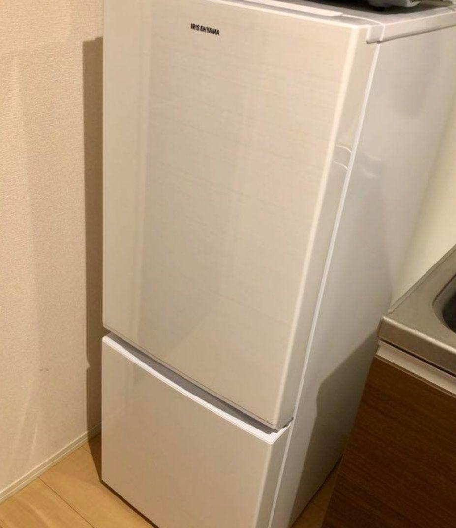 IRIS OHYAMA 冷蔵庫 ホワイト 上下二段式 AF156-WE 7,395円
