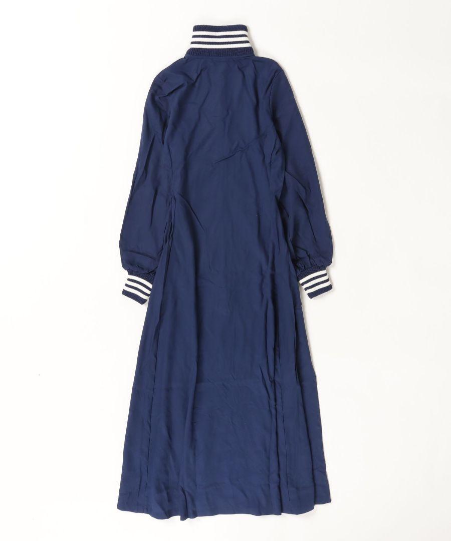 adidas（L）サテンマキシワンピース