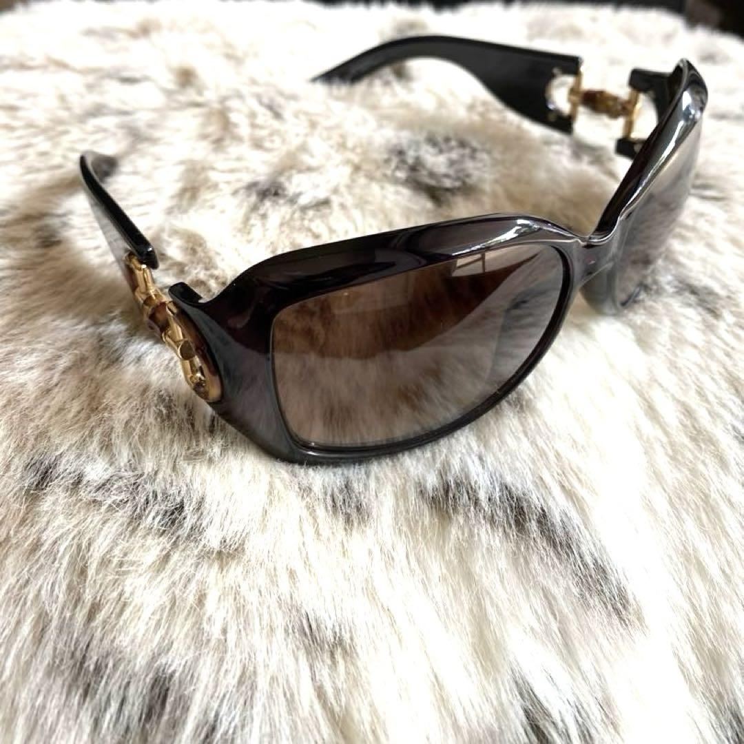 希少品 入手困難】 GUCCI グッチ サングラス バンブー ホースビット