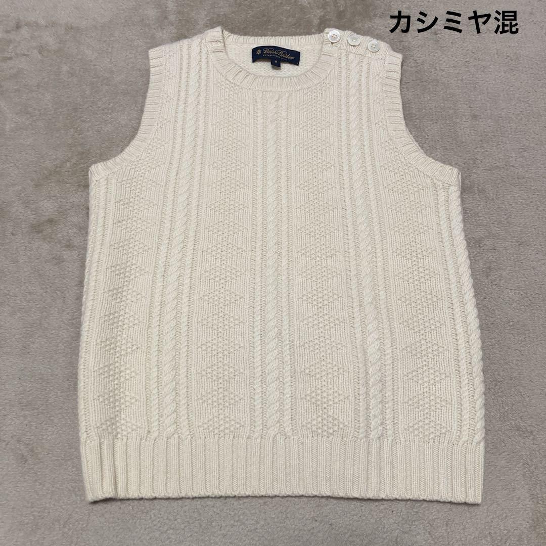 【Vintage・レディース】Brooks Brothersニット ベスト ビンテージ【ブルックスブラザーズ】Brooks Brothers