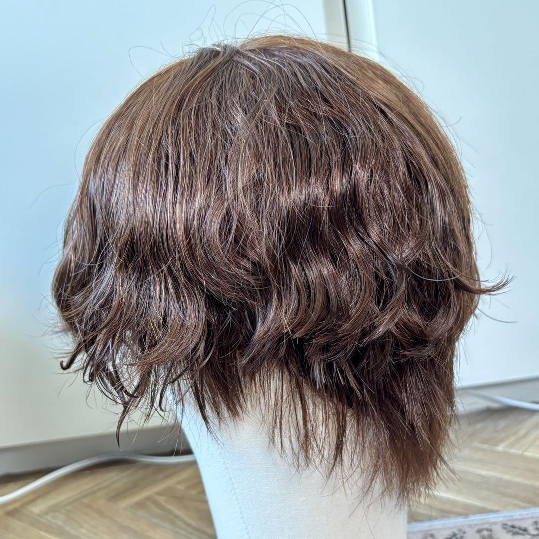 百合子ウィッグ 人工肌 ブラウン Mサイズ