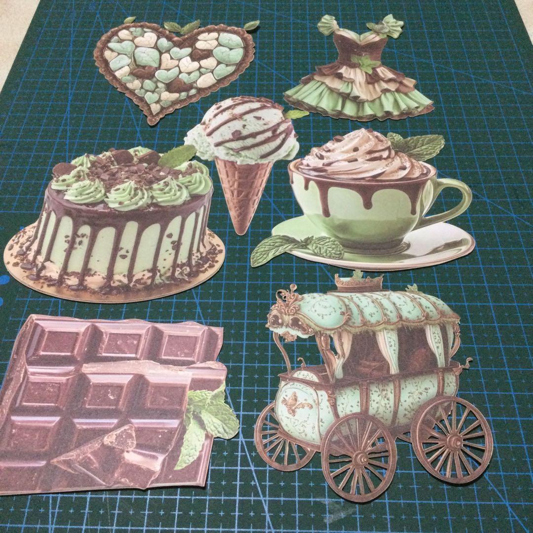 nene様 スイーツ系素材見開きファイルセット