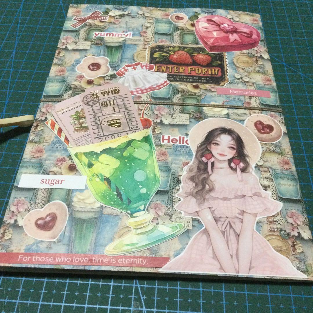 nene様 スイーツ系素材見開きファイルセット