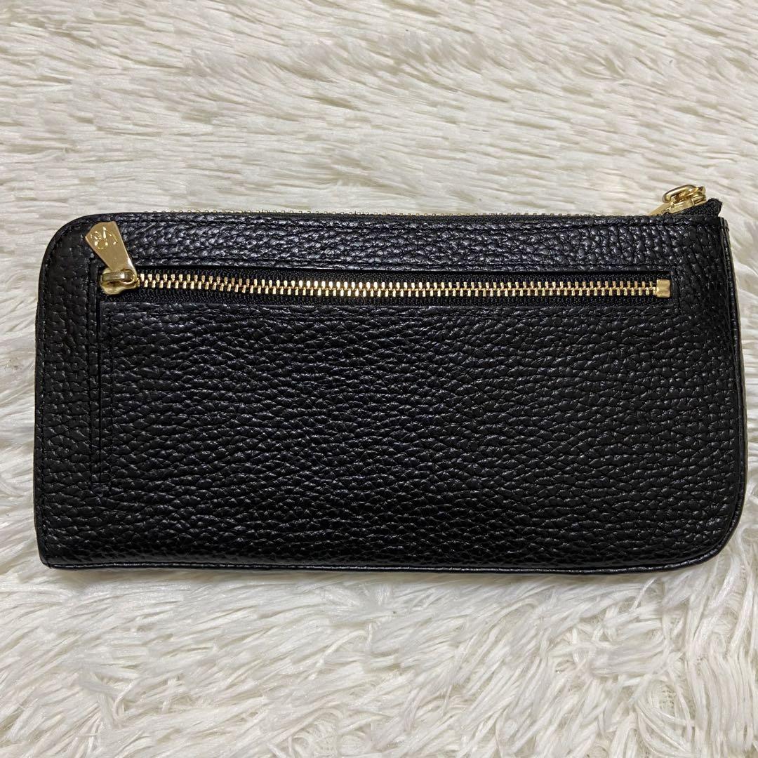 ⭐️極美品⭐️ ADMJ スワロフスキー ロングウォレット レザー