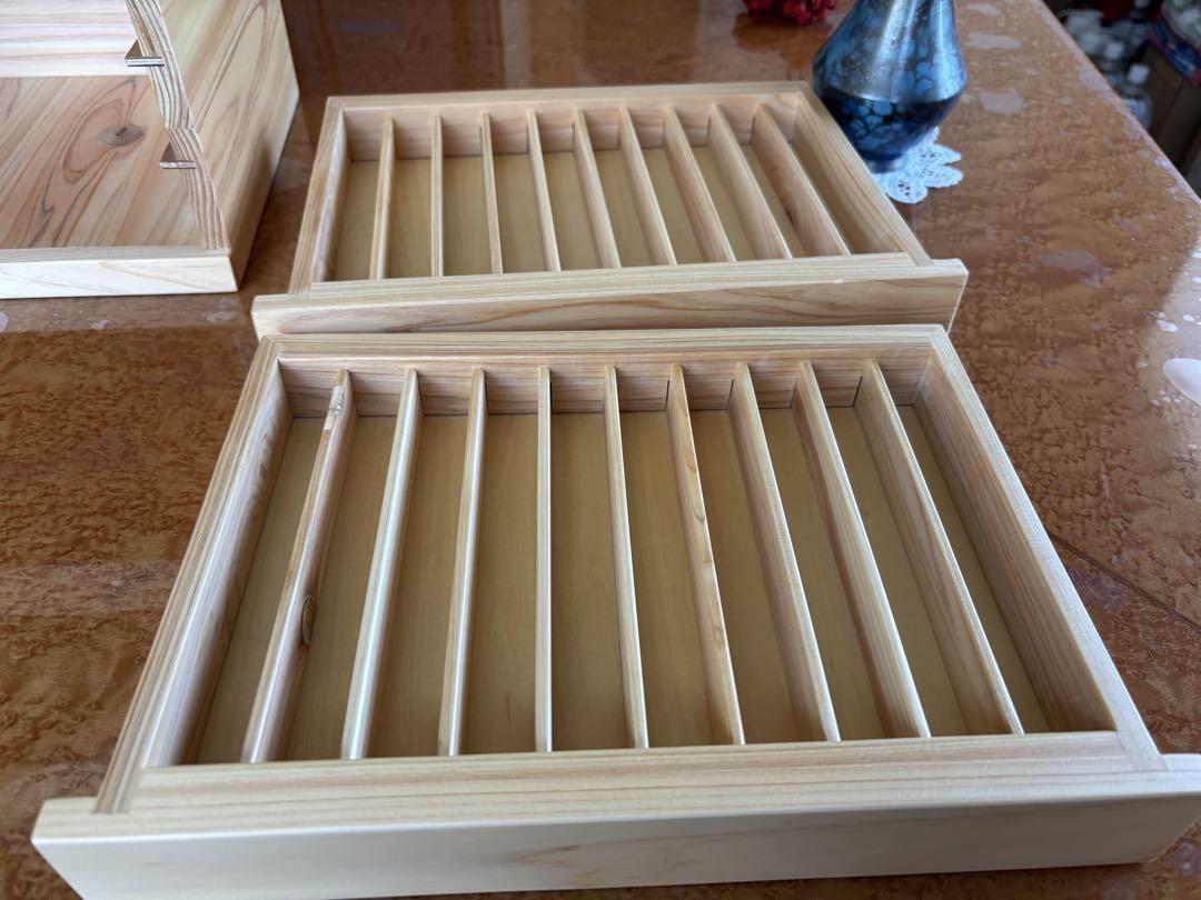 WANCHER Hitasugi Wood Craft 日田杉Penbox 50