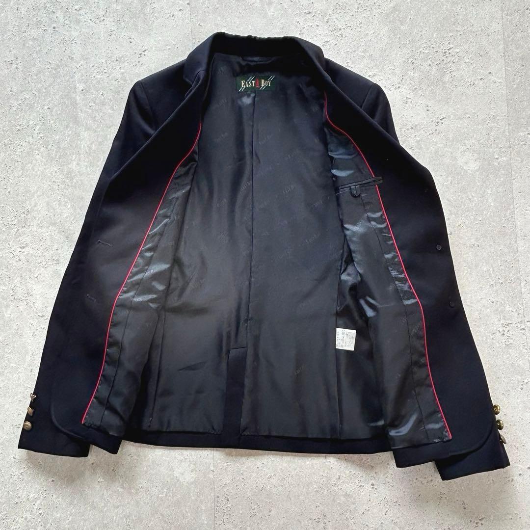 美品希少★イーストボーイ【スカート7号+紺ブレ11号】金ボタン ワッペン 制服