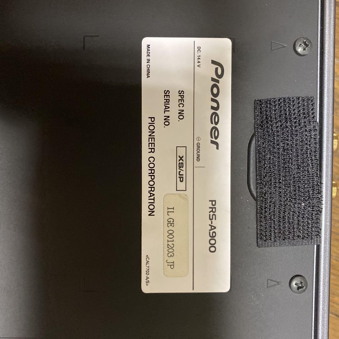 carrozzeria パワーアンプ　prs-A900
