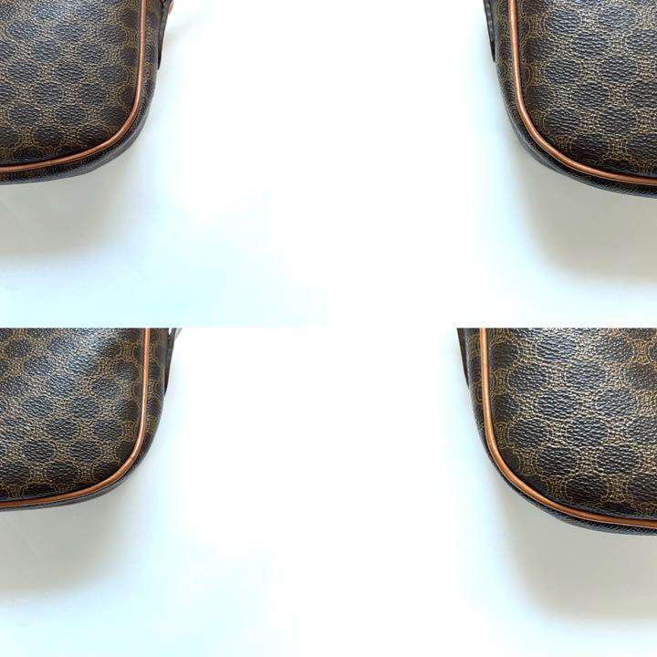 celine セリーヌ マカダム柄 ショルダーバッグ ポシェット
