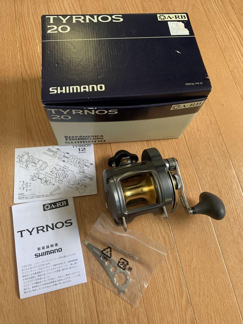 SHIMANO TYRNOS 20 フィッシングリール - メルカリ