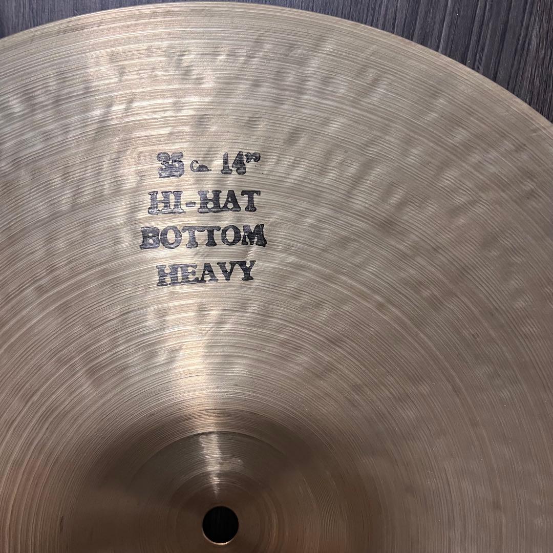 Old Turkish classic series Hi-Hat 14” ペア Old Turkish classic series Hi-Hat 14” ペア