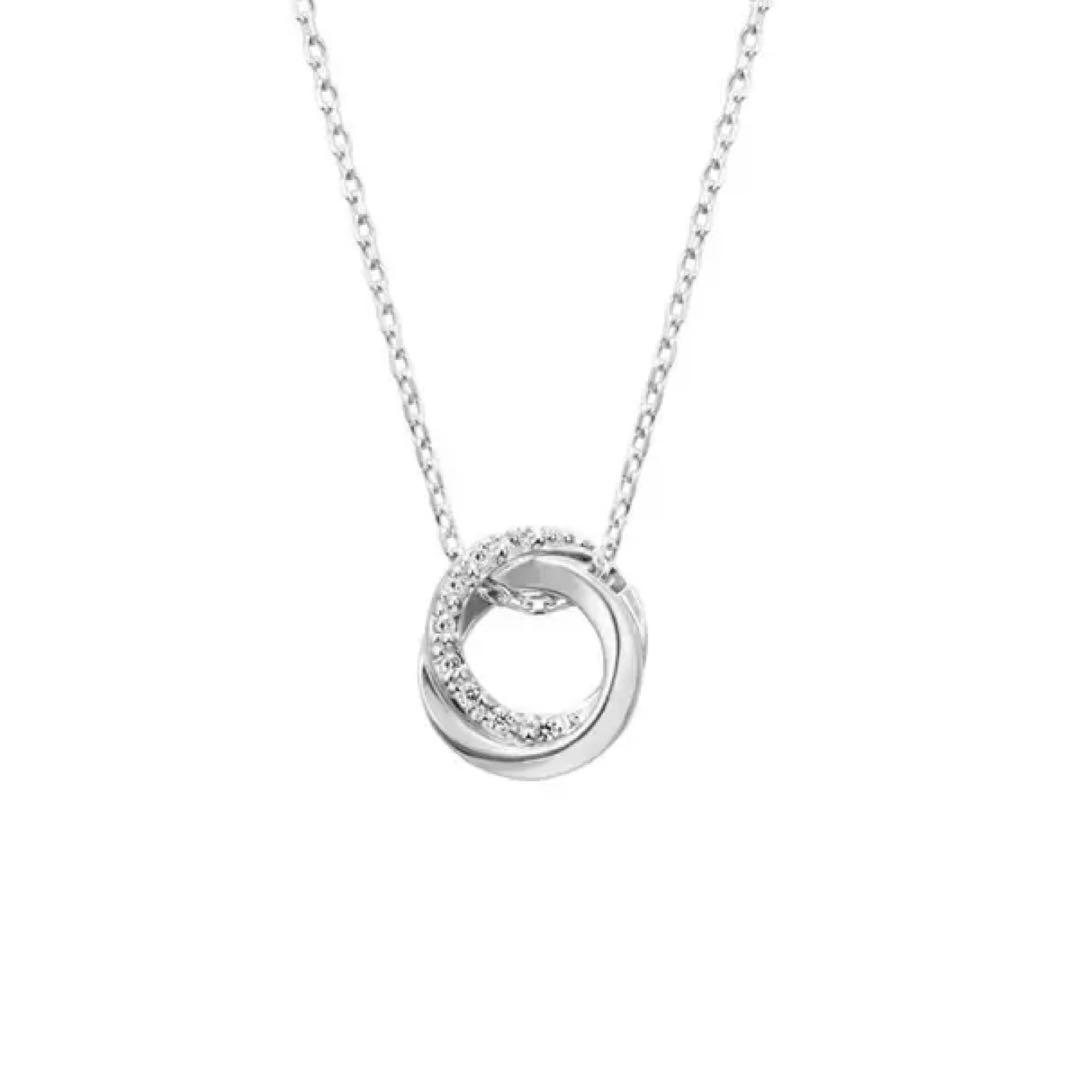 美品】4°C エターナルシルバー ネックレス - メルカリ