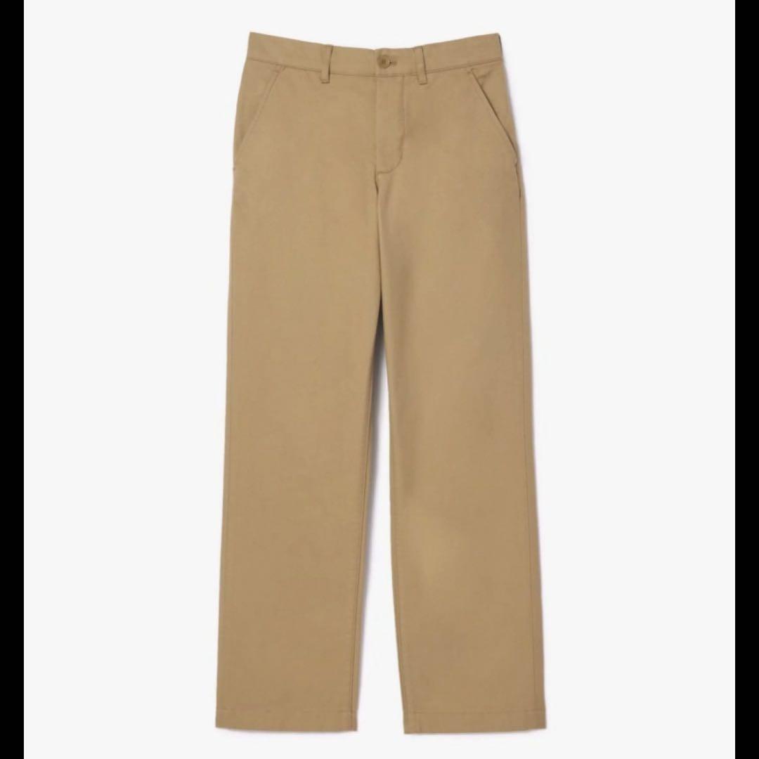 LACOSTE ベージュ チノパン 新品