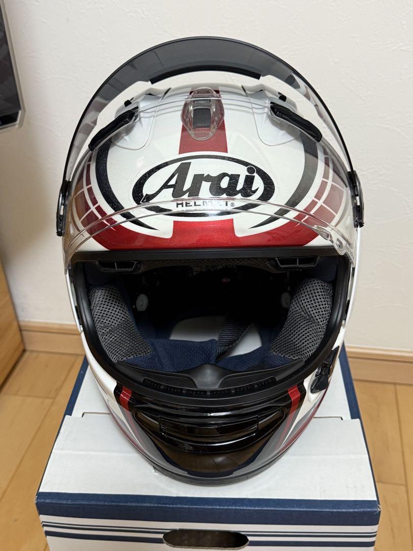 Arai フルフェイスヘルメット RXー7X プラネット レッド 61 62cm