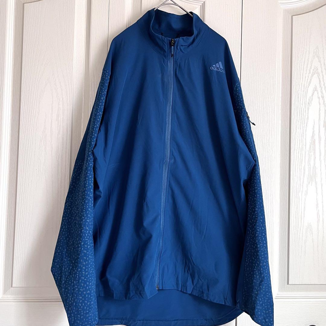 【大きいサイズ】　アディダス　adidas 　トラックジャケット　サイド柄