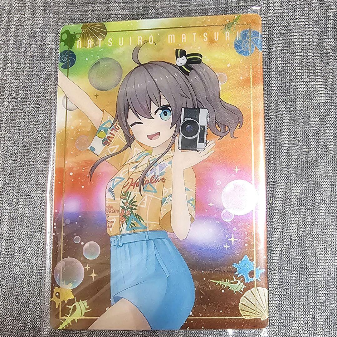 ホロライブ ウエハース 森カリオペ 夏色まつり 轟はじめ|mercari