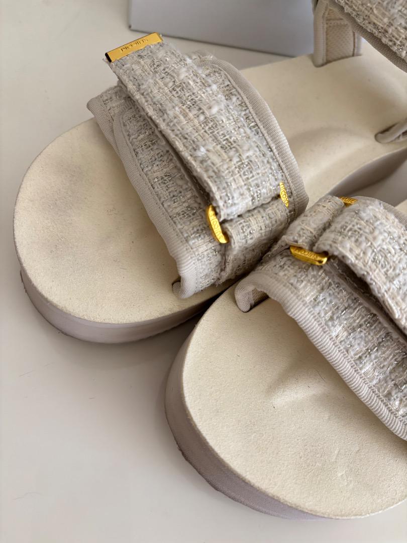 SUICOKE x Drawer ドゥロワー別注 ツイードサンダル