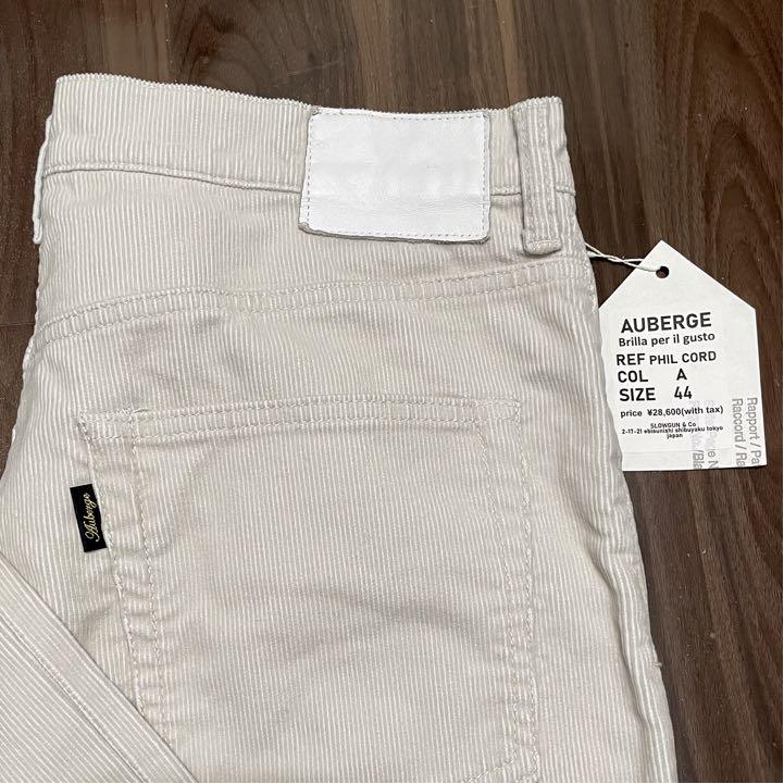 特価品セ AUBERGE 新品] PHIL メンズ 44 パンツ コーデュロイ CORD パンツ