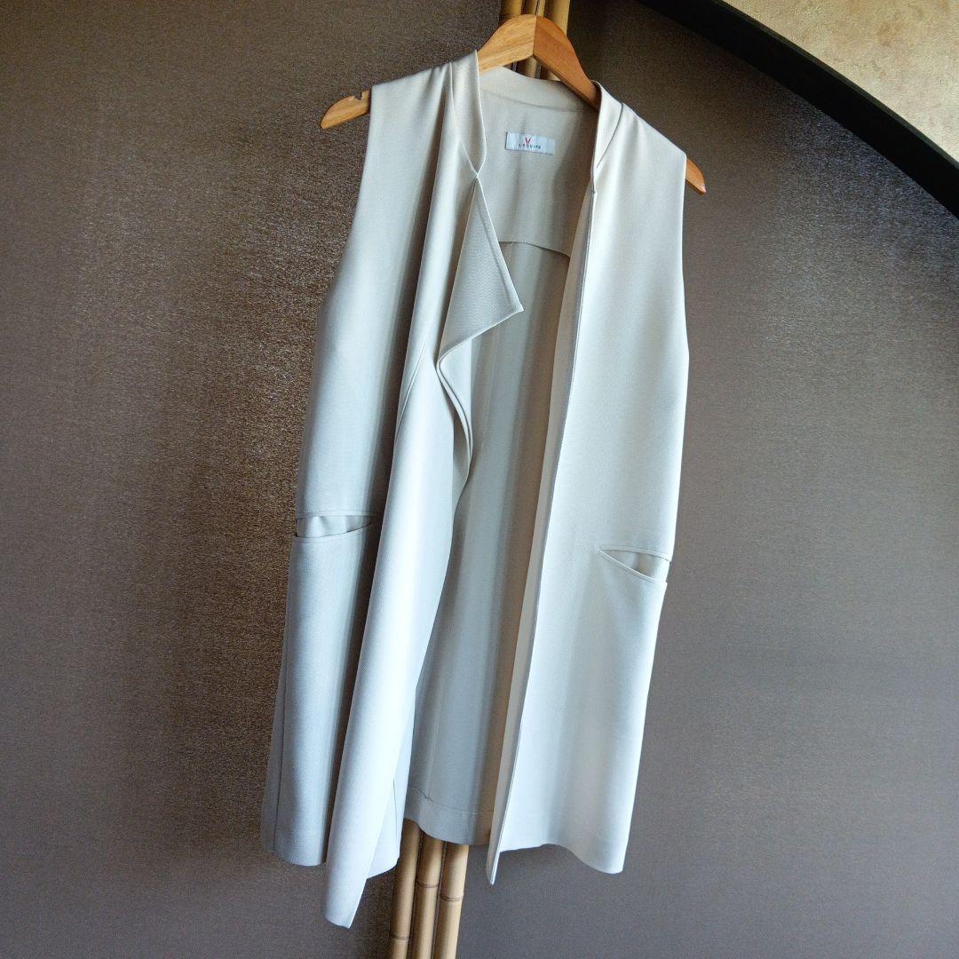 限定SALE❢L'EQUIPE お洒落ロングジレ