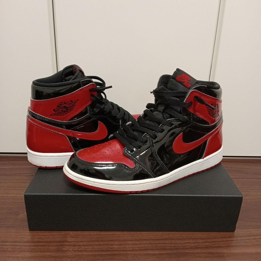 Nike AirJordan 1 High OG PATENT BREAD29cm NIKE
