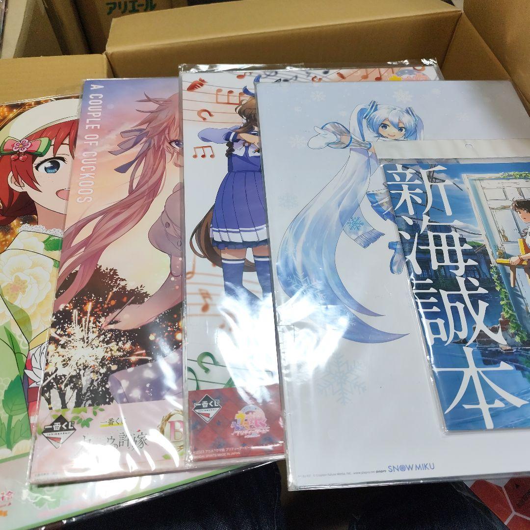 アニメ ポスター クリアファイル まとめ 詰め合わせ アニメグッズ クリアファイル ポスター その他 大量 まとめ売り