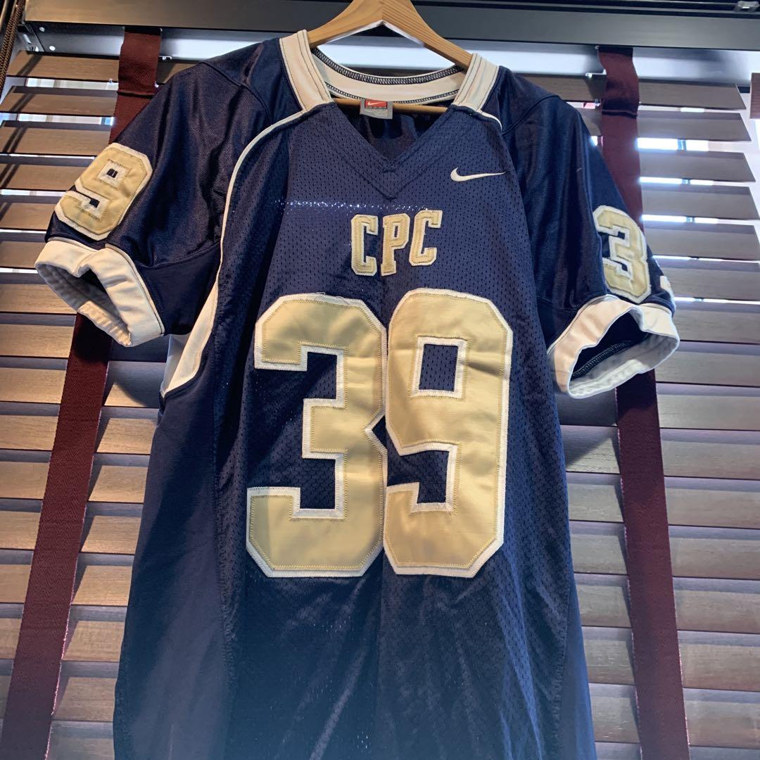 Nike CPC アメリカンフットボールシャツ 39番実使用古着