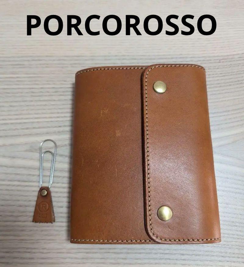 PORCO ROSSO ポルコロッソ　手帳カバー　ブックカバー