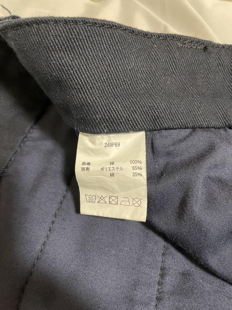 WAIPER WP69 M-52 ヴィンテージツータックチノトラウザー ネイビー