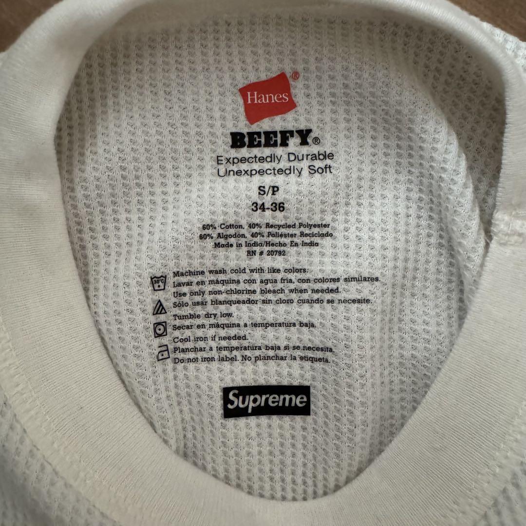 草食系男子　Supreme Hanes サーマル　２枚セット