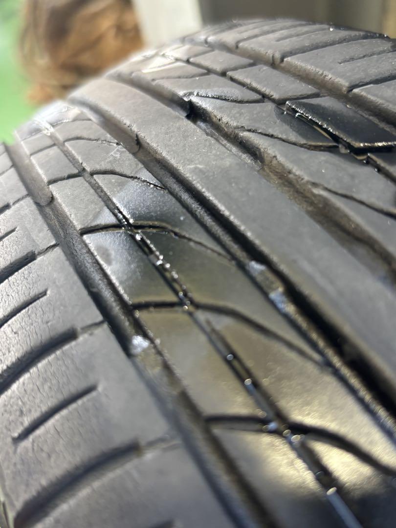 LCZ タイヤ・ホイール　4本セット　送料込み　155/55R14 軽自動車