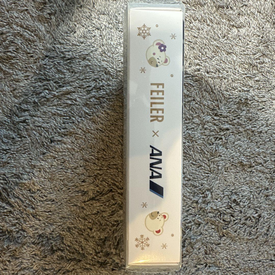 FEILER ANA クリスマス　タオルハンカチ 2枚セット