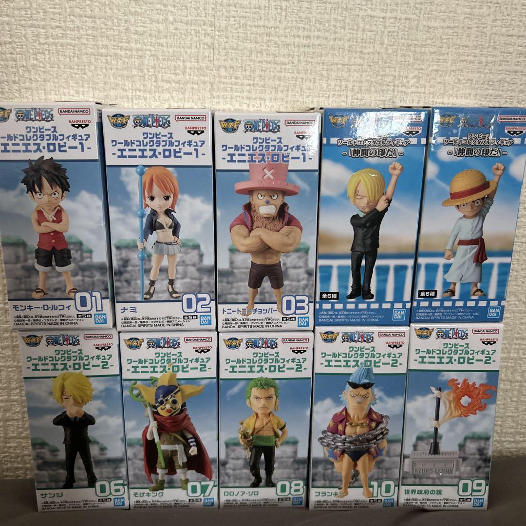 ワンピース ワールドコレクタブルフィギュアセット