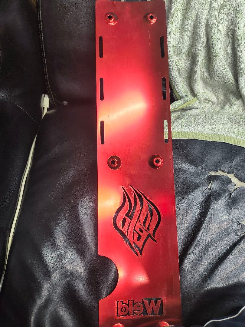 Weld ウエルド　ヒートシンクカバー レッド　1JZ JZX100.110など