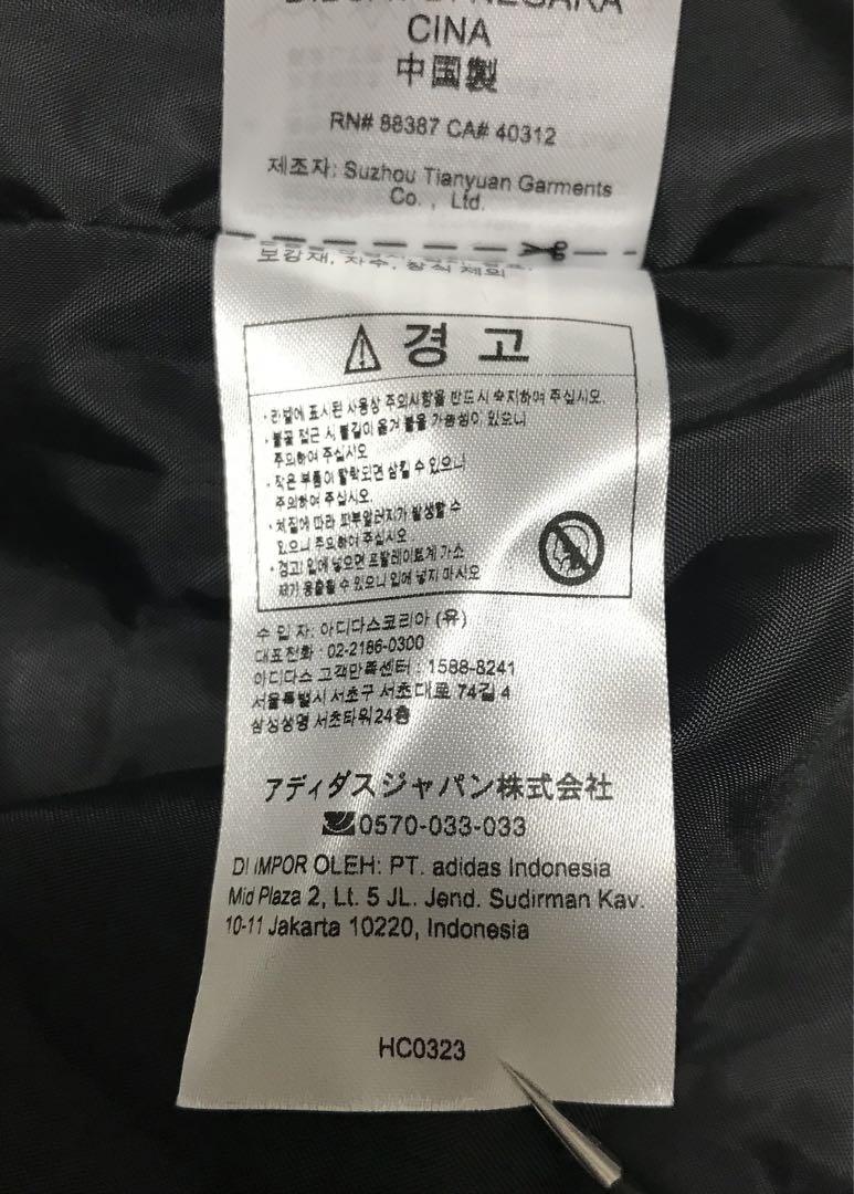 アディダス　フェイクファー　ブルゾン