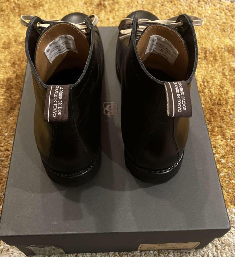 Brother bridge Henry ビンテージブラックカーフ 黒 8.5