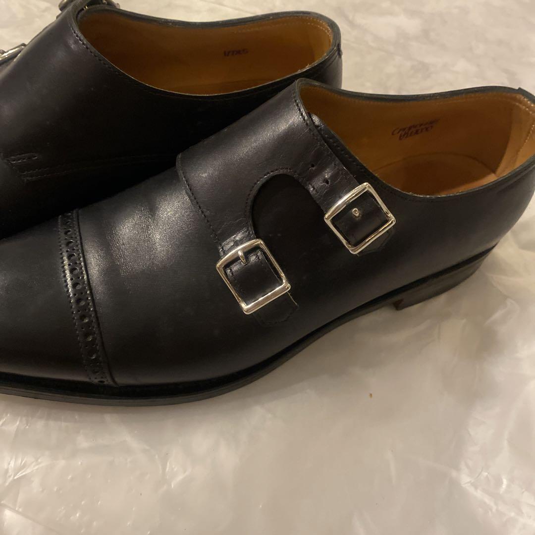 JOHN LOBB ジョンロブ ダブルモンク 革靴 ドレスシューズ ブラック