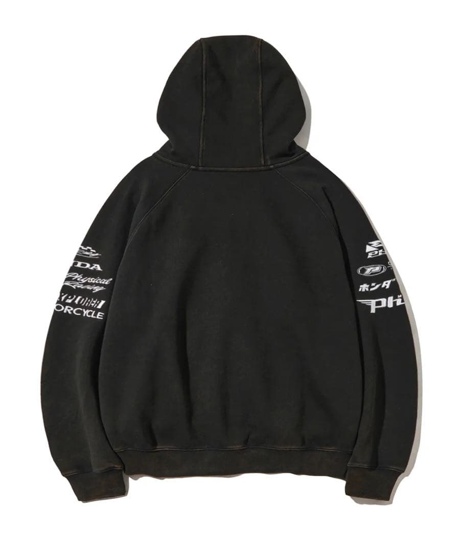 Honda Racing パーカー フーディー TWICE ミナ着用 ブラック Honda Racing パーカー フーディー TWICE ミナ着用 ブラック