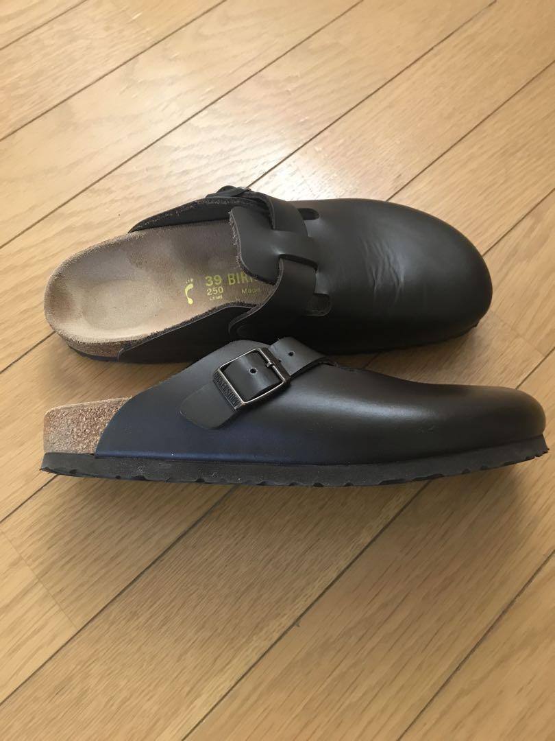 ビルケンシュトックBOSTON ボストン ナチュラルレザーBIRKENSTOCK
