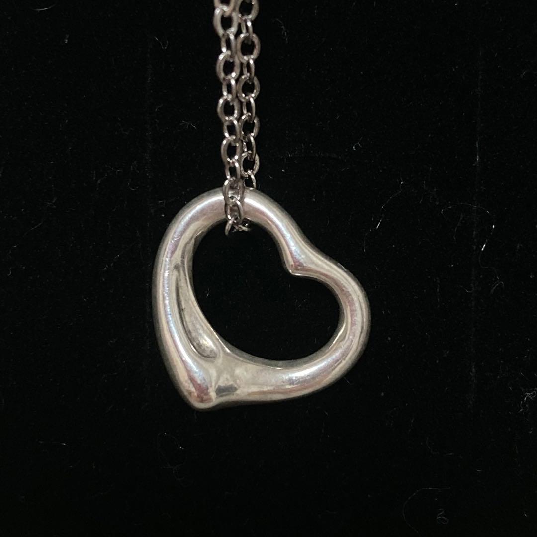 Tiffany & Co. オープンハートネックレス