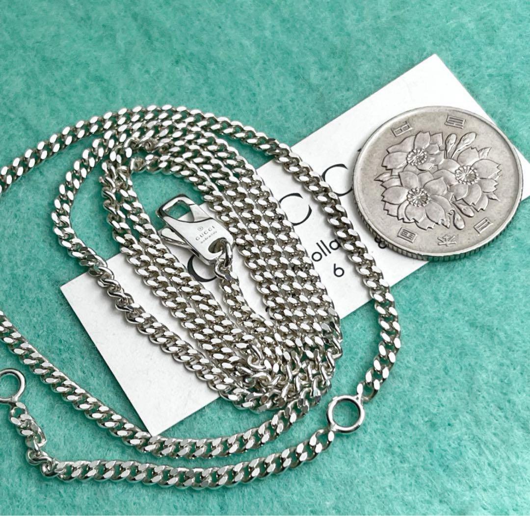 極美品‼️GUCCI 2.5ミリ 55センチ‼️喜平チェーンネックレス