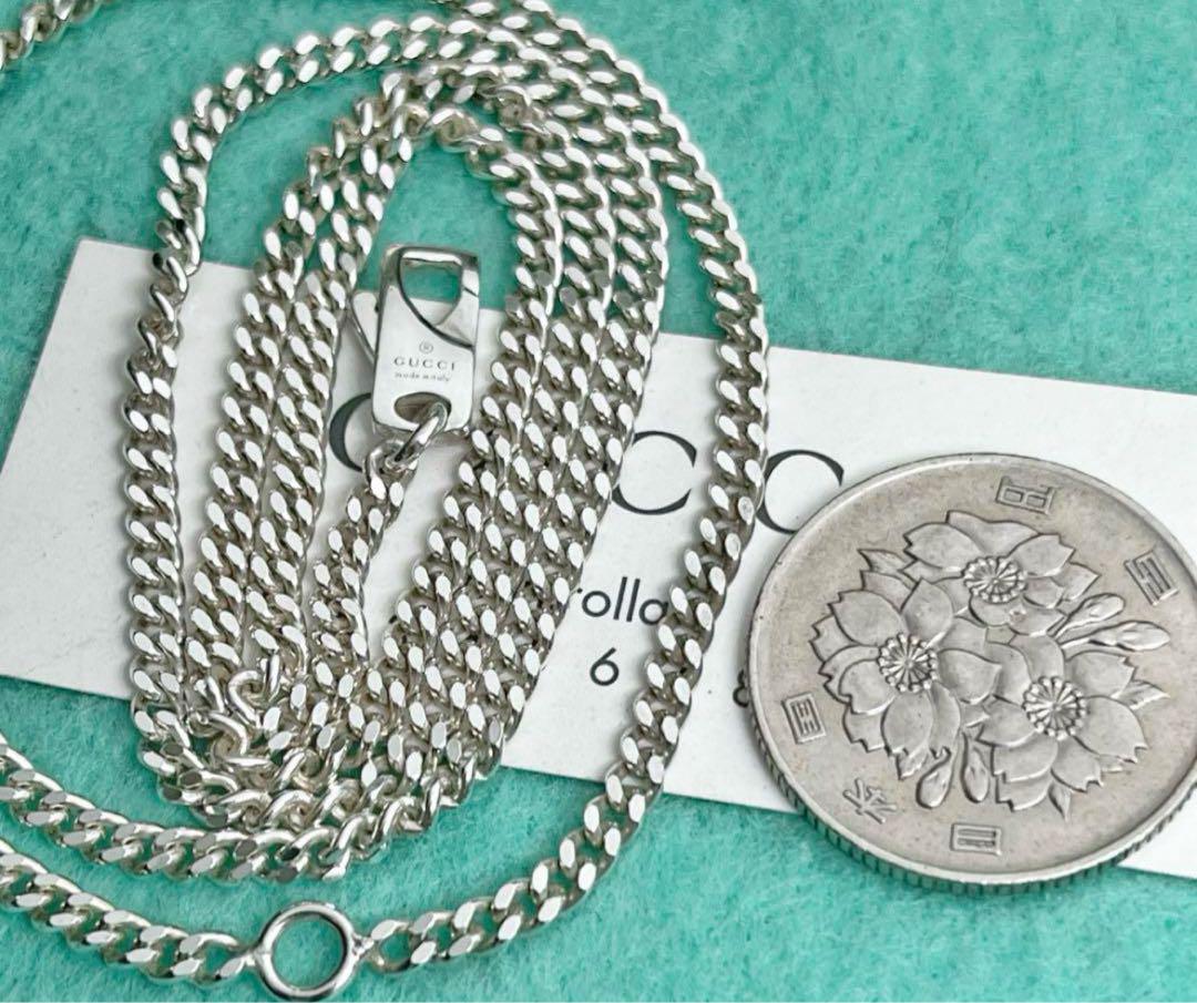 超美品‼️GUCCI 喜平チェーン ネックレス 男女兼用 SV925 - メルカリ