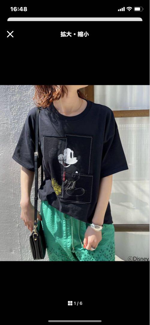 新作 WIFFLE別注 spic&span ミッキー Tシャツ - メルカリ