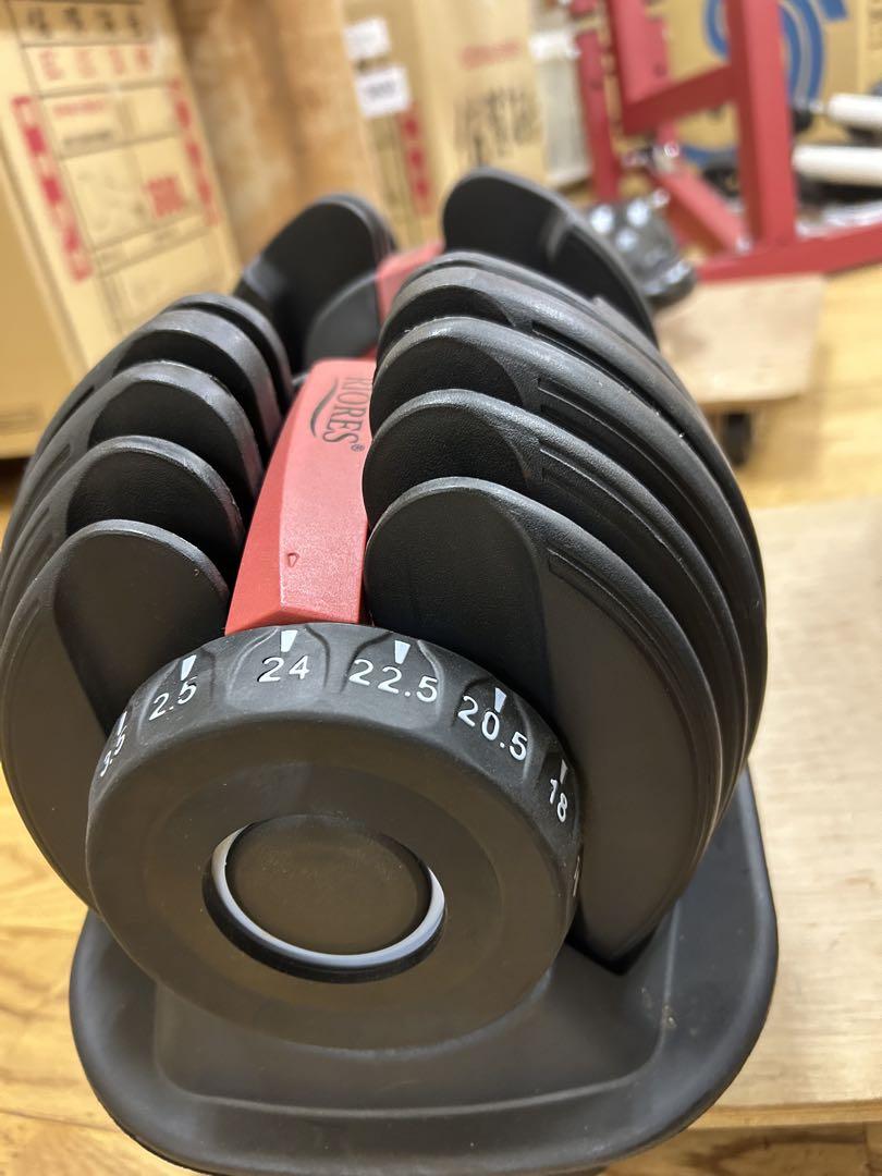 RIORES 可変式ダンベル 24kg ②