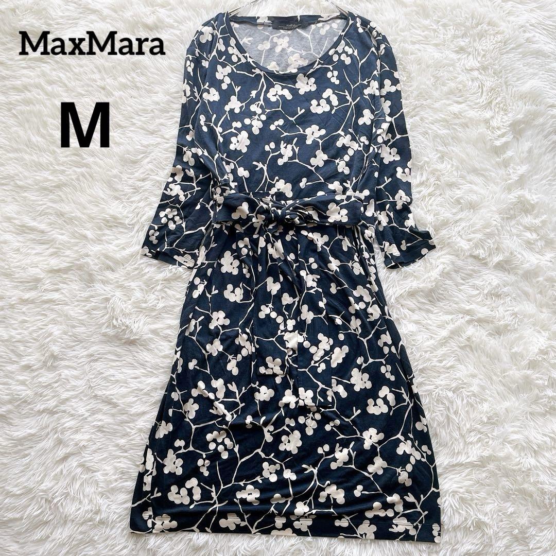 美品◆'S MaxMara(マックスマーラ)♡ワンピース　ブラウン　花柄 ドレス＆ワンピース - 送料無料｜マックスマーラ公式サイト