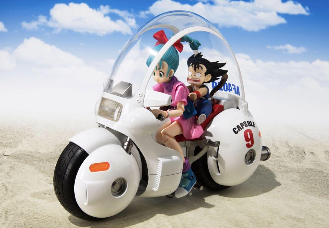 s.h.figuartsブルマのバイクセット 中古ドラゴンボール 画像8