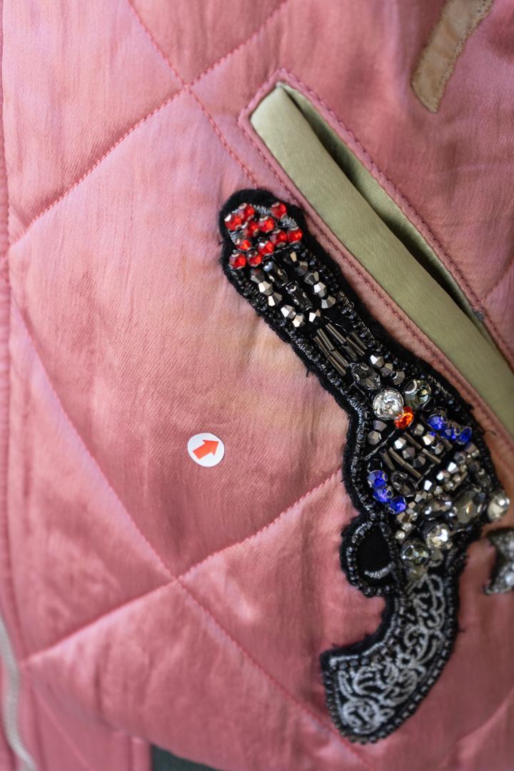 GUCCI グッチ バックロゴ 春画刺繍 スカジャン ボンバー