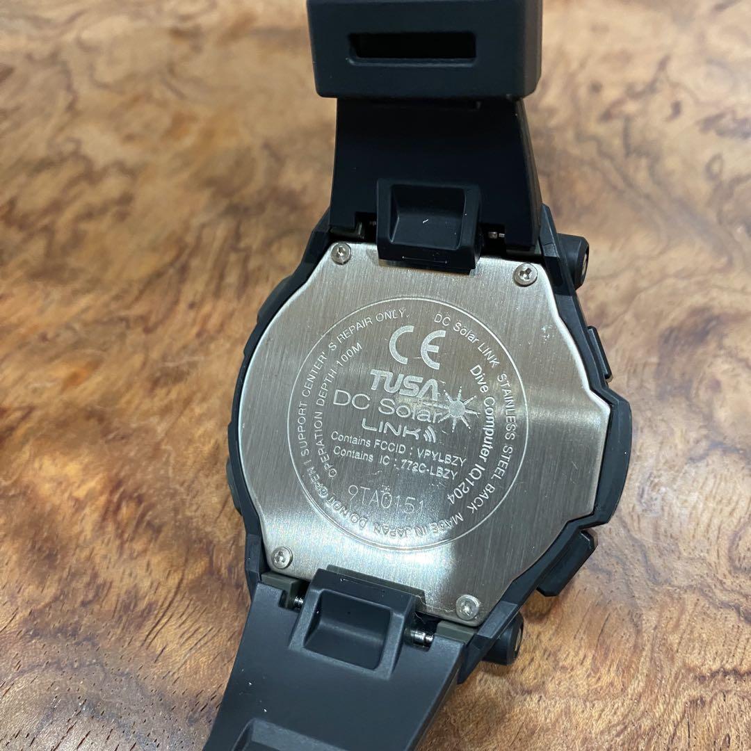 TUSA DC Solar ダイブコンピュータ IQ1204 BKG