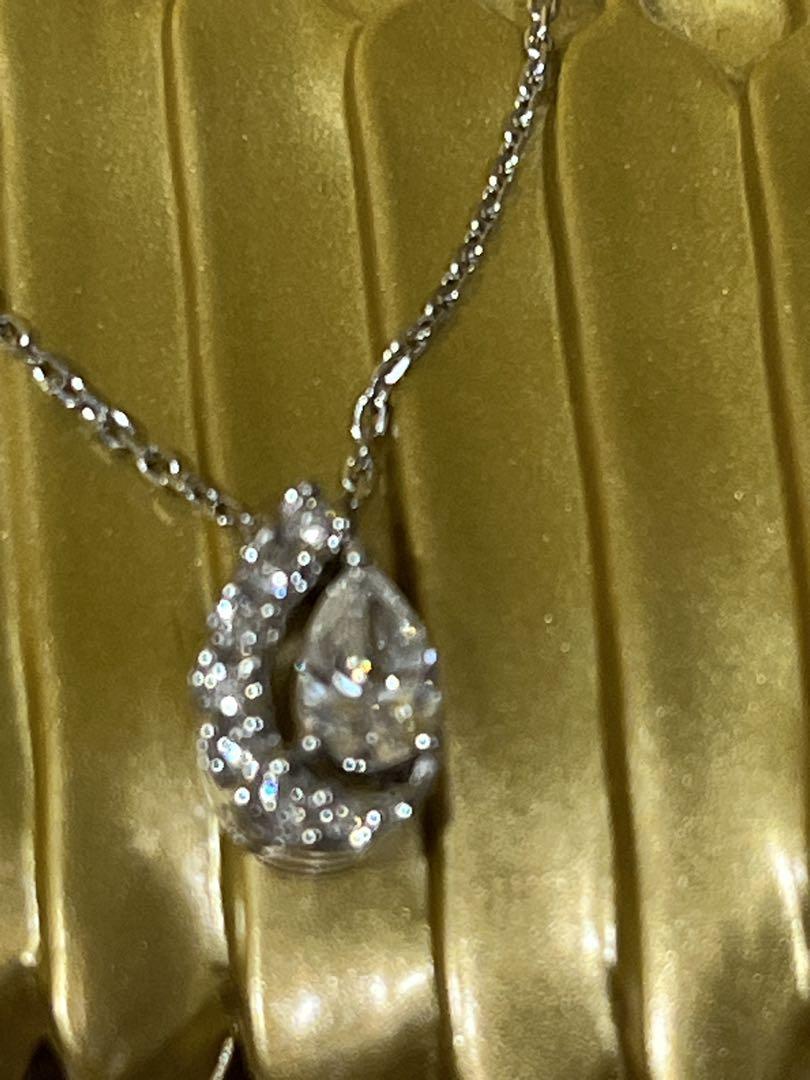 ★現行品約26万　約0.3ct★ ヴァンドーム青山　グゥット ネックレス