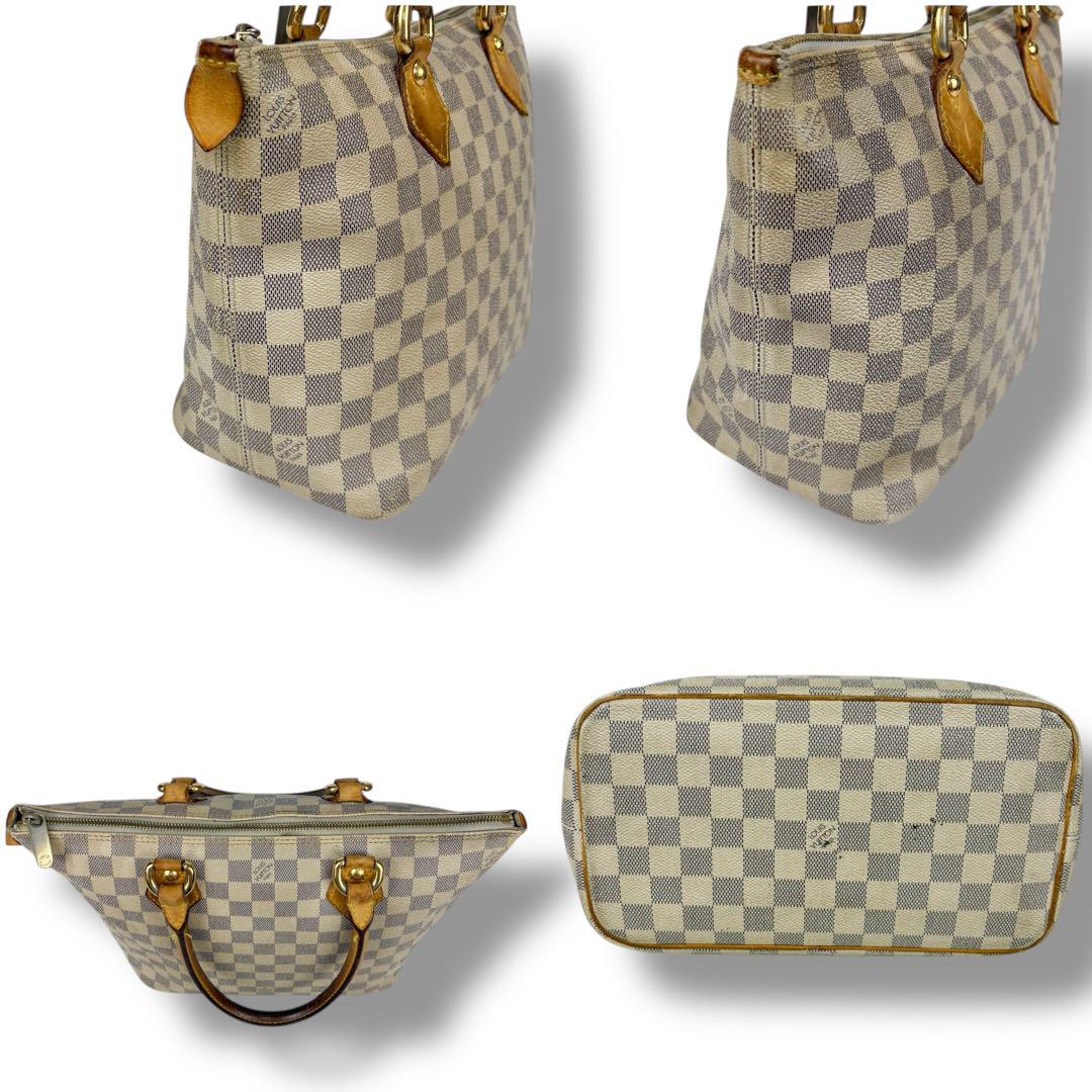 【公式サイト】正規ブランド品通販 VUITTON LOUIS ルイヴィトン サレヤPM レザー ダミエアズール バッグ