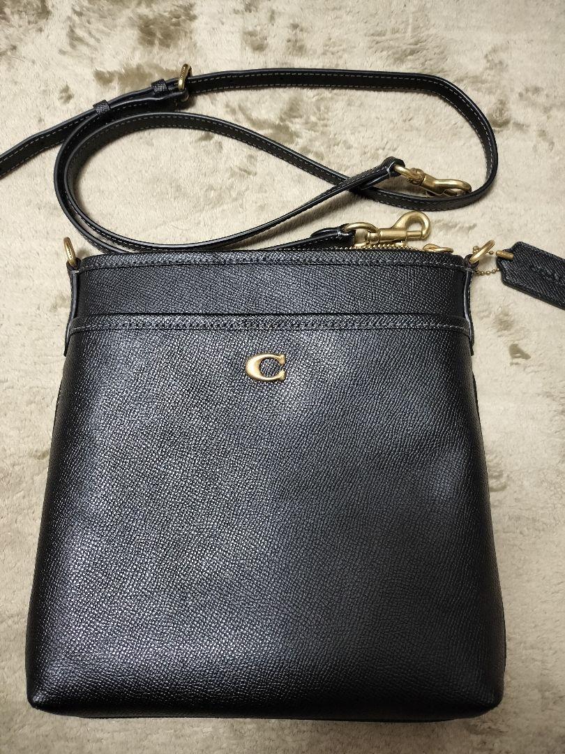 Coach ブラックショルダーバッグ