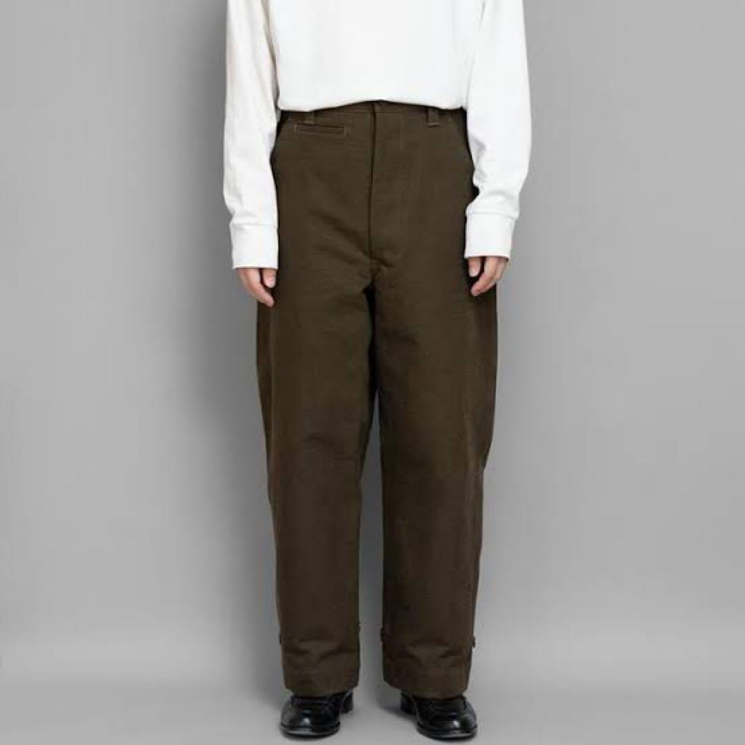 お礼や感謝伝えるプチギフト A.PRESSE 2 OLIVE Trousers Motorcycle パンツ